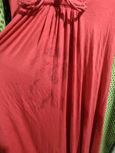Boho Chic Red Maxi Dress