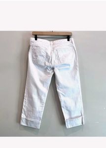 Banana Republic White Cropped Jeans 28/6p