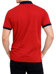 Men's Red Polo T-Shirt  (RH)