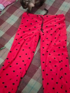 Red Polka Dot Lounge Pants