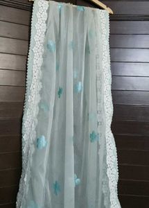Pastel Green Kurta Set with Dupatta