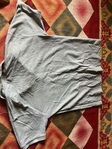 Men and women  Grey Graphic T-Shirt
