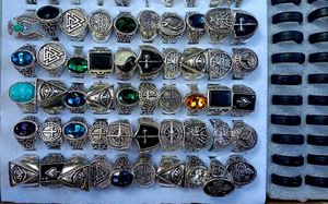 Assorted Silver Tone Rings (Lot of 30+)
