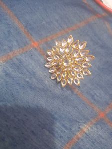 Stunning Kundan Flower Ring