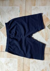 Navy Blue Biker School Shorts