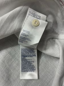Tommy Hilfiger Men's White Linen Shirt