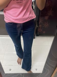 Classic Dark Wash Denim Jeans