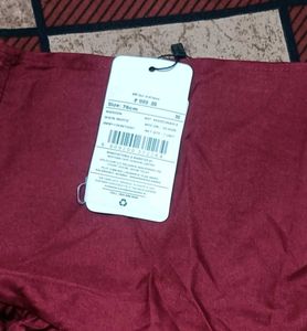 SHEIN Maroon skirt