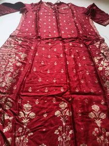 Aurelia Maroon Kurta( New Unit)