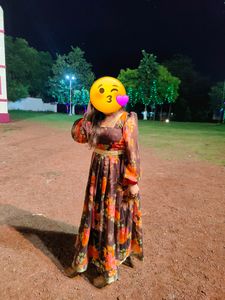 Floral Print Maxi Dress