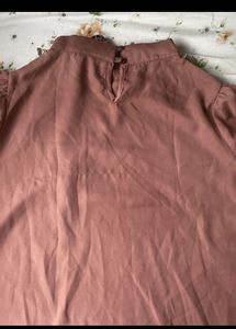 Ruffle Sleeve Blouse with Scarf &amp; Necklace