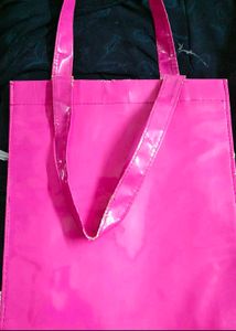 Pink Tote Bag