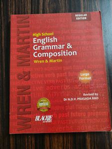 High School English Grammar and composition