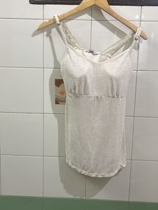 Comfortable Cream Camisole Top