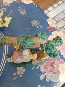 Vintage Couple on Swing Figurine