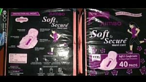Senitary Pad 40 Pack With Free Delivery