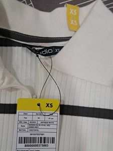 Striped Polo Top