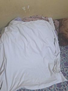 White "Dynamite" Graphic T-Shirt