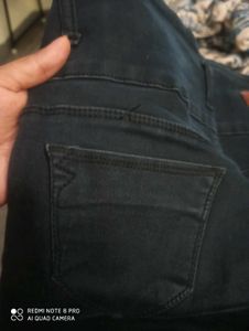 High Waisted Black Skinny Pants