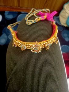 Exquisite Kundan Choker Necklace Set for Women