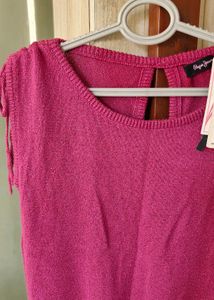 👗Stylish Pink Knitted Top