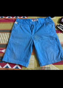 Blue Dolphin Print Shorts