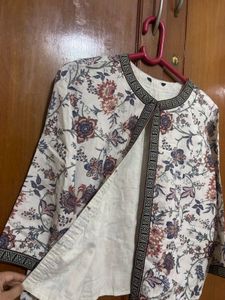 Beautiful Floral Ethnic Jacket