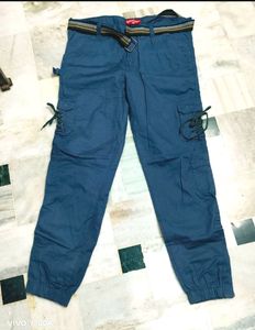 Red Camel Blue Casual Pants