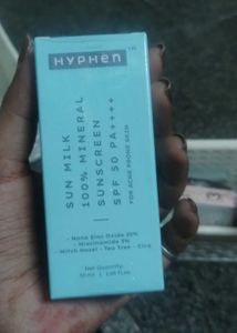 Hyphen Sun Milk Sunscreen SPF 50