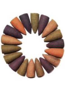 Backflow Incense Cones Pack of 75 pcs Back Flow Smoke Cone for backflow Burner