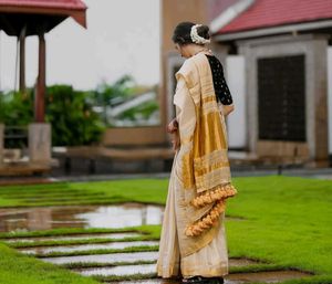 Onam special trendy saree