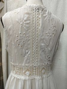 Vintage-Inspired White Maxi Dress NEW!!! 🤍