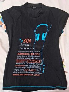 Funky Music Graphic T-Shirt