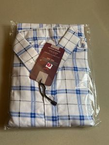 Men's Blue Checkered Shirt