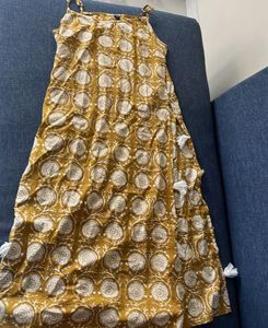 Mustard Yellow Ethnic Kurti