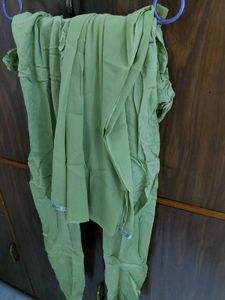 Green Embellished Kurta