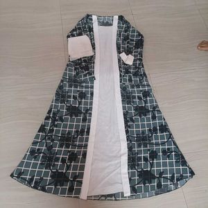 pack of 2 Elegant Printed Abaya with hijab