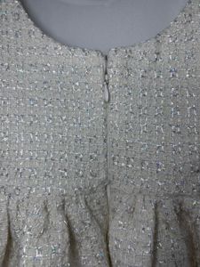 korean tweed dress, free delivery