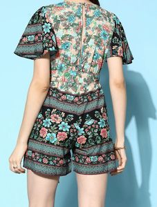 Floral Print Jumpsuit