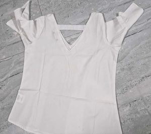 Chic Bell Sleeve V-Neck Top