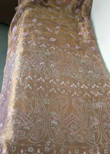 Elegant Paisley Print Saree