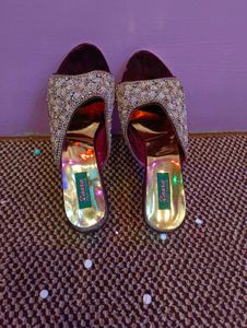 New Bridal Embellished Party Heels