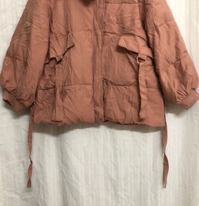 Peach Pink Stylish Jacket