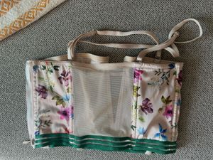 Floral Print Corset Bra Top