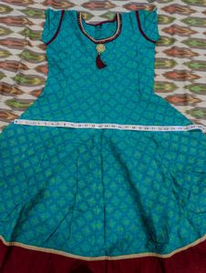 Elegant Teal Green Kurti with Embellishments