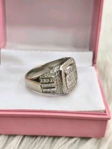 Sparkling Gemstone Ring 925 silver