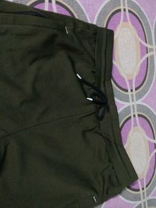 Men's Olive Green Sports Pants