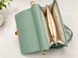 Striped Crossbody Bag