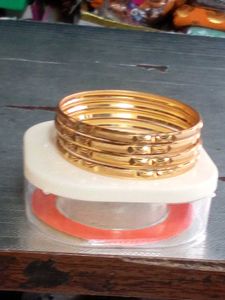 New Set of 4 Gold Bangles