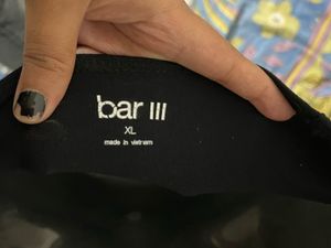 BRANDED Black Long Sleeve Bodysuit